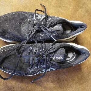 Ryka Women's Black and White Athletic Sneakers